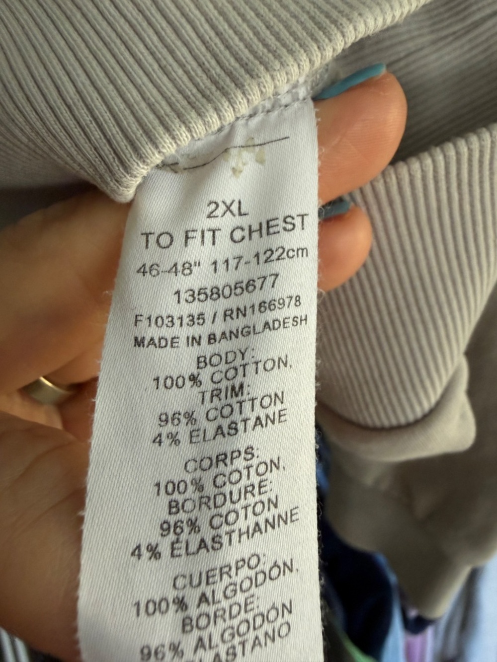 ASOS DESIGN Oversized Stone Pullover Hoodie 2XL - Picture 5 of 6